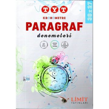 Limit Yayınları TYT Kronometre Paragraf Denemeleri 2020