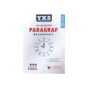 Limit Yayınları Tyt Kronometre Paragraf Denemeleri