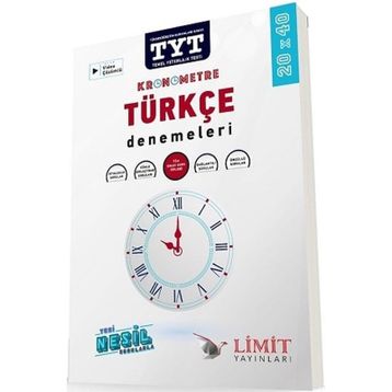 Limit Yayınları Tyt Kronometre Türkçe Denemesi