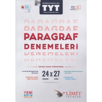 Limit Yayınları TYT Paragraf Denemeleri
