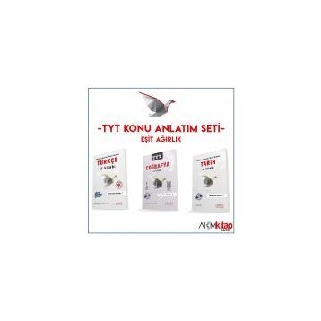 Limit Yayınları TYT Türkçe Coğrafya Tarih Konu Anlatımı 3 Kitap Set