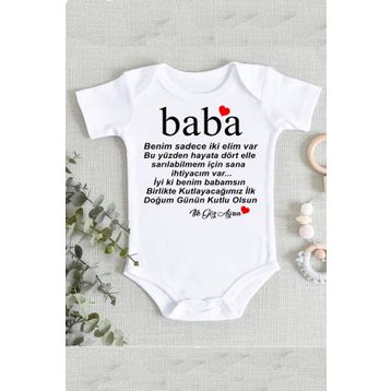 Limon Baba Doğum Günü Yazılı Zıbın Body