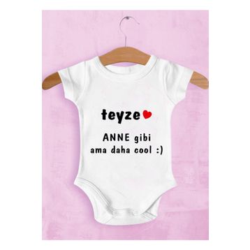 Limon Unisex Bebek Beyaz Teyzeye Özel Zıbın