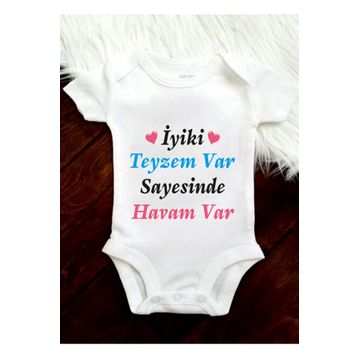 Limon Unisex Bebek Beyaz Teyzeye Özel Zıbın