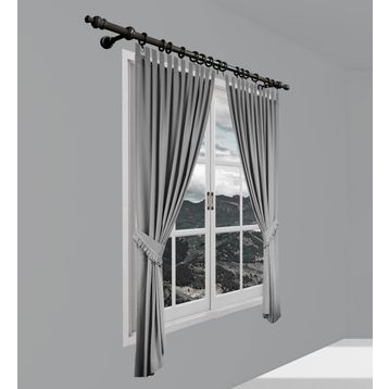 Linadora 28 mm 120 cm Siyah Rustik Trend