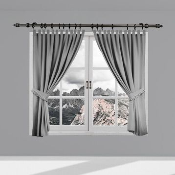 Linadora 28 mm 120 cm Siyah Rustik Trend