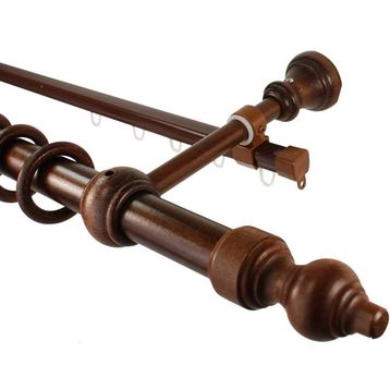 Linadora 28 mm 200 cm Ceviz Ahşap Rustik