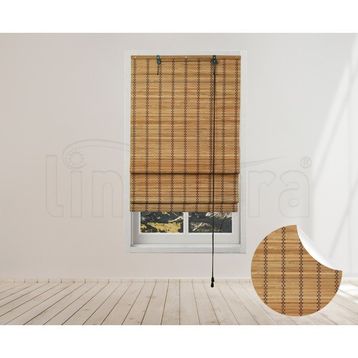 Linadora Adramis 90x180 cm Katlamalı Bambu Stor Perde