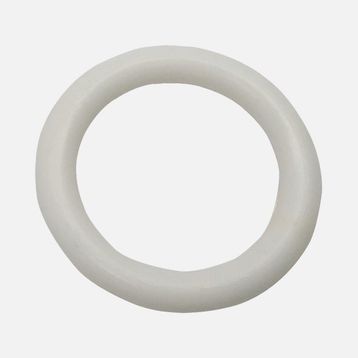 Linadora Beyaz 28 mm Ahşap Halka