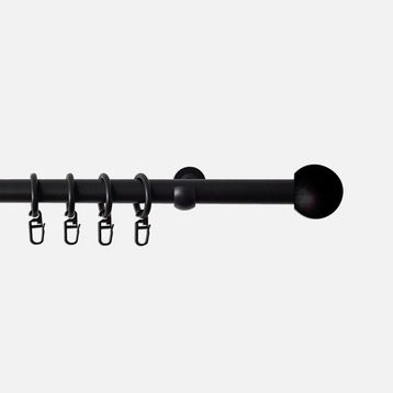 Linadora Siyah 240 cm Metal Rustik Kugel