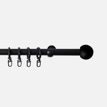 Linadora Siyah 240 cm Metal Rustik Kugel