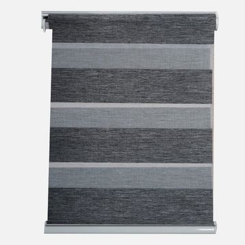 Linadora Zebra Jakar Antrasit 70x200 cm Stor Perde