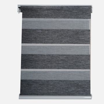 Linadora Zebra Jakar Antrasit 90x200 cm Stor Perde