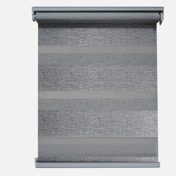 Linadora Zebra Jakar Gri 150x200 cm Stor Perde