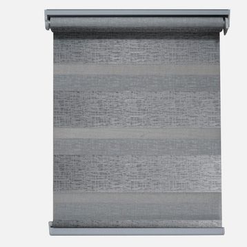 Linadora Zebra Jakar Gri 60x200 cm Stor Perde