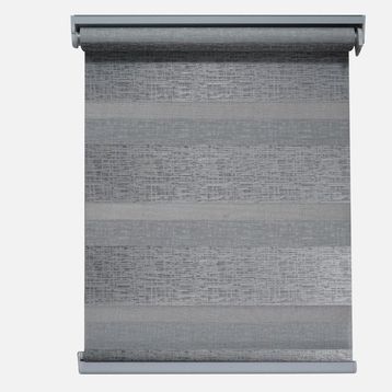 Linadora Zebra Jakar Gri 80x200 cm Stor Perde