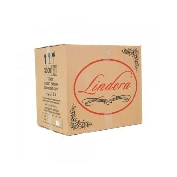 Lindera 7 oz 180 ml 3000 Adet Şeffaf Plastik Bardak