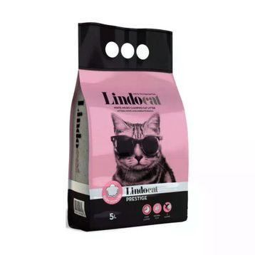 Lindo Cat 5 lt Prestige Bebek Pudra Kokulu Topaklanan İnce Taneli Bentonit Kedi Kumu