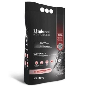 Lindo Cat Advanced Aktif Karbonlu Ekstra Güçlü Topaklanan Gri 10 L Kedi Kumu