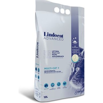 Lindo Cat Advanced Multicat Koku Önleyici Ekstra Güçlü Topaklanan 12 L Kedi Kumu