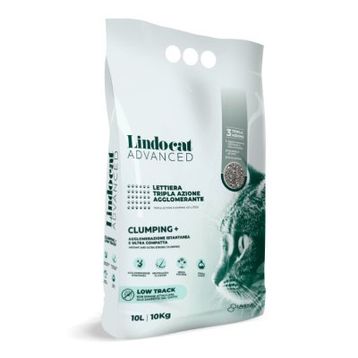 Lindo Cat Advanced Pati İzi Bırakmayan Ekstra Topaklanan Bentonit 10 lt Kedi Kumu