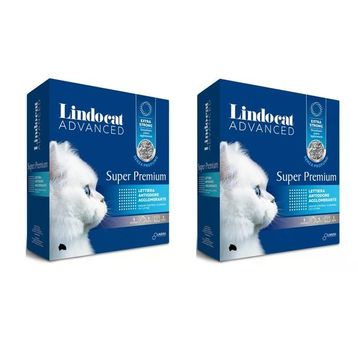 Lindo Cat Advanced Süper Premium Extra Strong Kokusuz Topaklaşan 2x10 lt Kedi Kumu