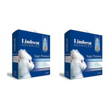 Lindo Cat Advanced Süper Premium Multi Cat Bikarbonatlı Kokusuz Topaklaşan 2x10 lt Kedi Kumu