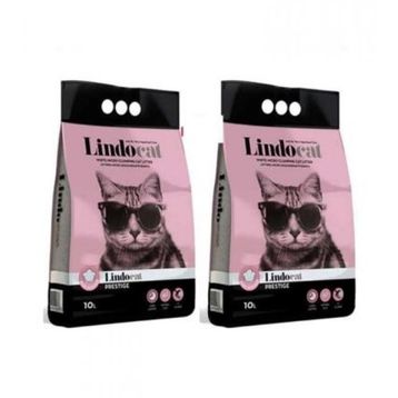 Lindo Cat Baby Powder Bebek Pudra Kokulu İnce Tane 2x10 lt Kedi Kumu