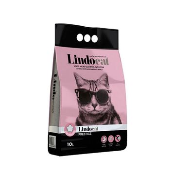 Lindo Cat Bebek Pudralı Ince Taneli Topaklaşan 4x10 lt Kedi Kumu
