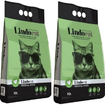 Lindo Cat Hijyenik Topaklaşan Kokusuz Ince Taneli 10x2 lt Kedi Kumu