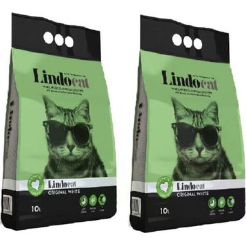 Lindo Cat Hijyenik Topaklaşan Kokusuz Ince Taneli 10x2 lt Kedi Kumu