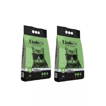Lindo Cat Hijyenik Topaklaşan Kokusuz Ince Taneli 10x2 lt Kedi Kumu