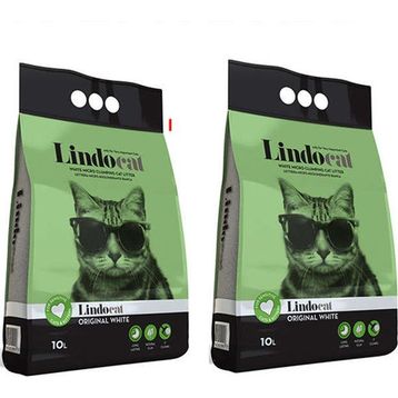 Lindo Cat Hijyenik Topaklaşan Kokusuz Ince Taneli 10x2 lt Kedi Kumu