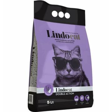 Lindo Cat Lavanta ve Argan Kokulu İnce Taneli Topaklaşan 4x5 lt Kedi Kumu