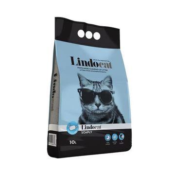 Lindo Cat Marsilya Sabunu Kokulu İnce Taneli 10x2 lt Kedi Kumu