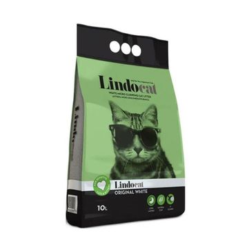 Lindo Cat Original İnce Taneli Kokusuz Topaklanan 10 lt Kedi Kumu