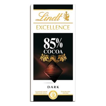 Lindt Excellence Dark Kakao %85 100 gram Çikolata