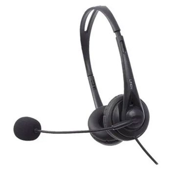 Lindy 42870 Siyah Headset Mikrofonlu Saç Bandı Kulaklık
