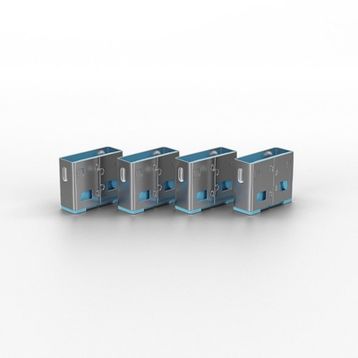 Lindy LIN-40462 10x Usb Port Kilidi