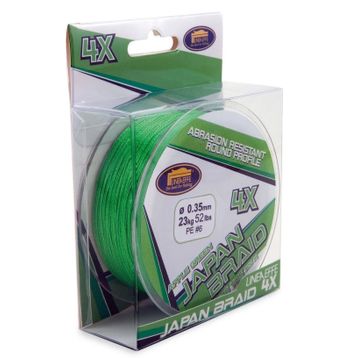 Lineaeffe Made in Japan 300 m 4 Örgülü 0.35 mm Yeşil Misina