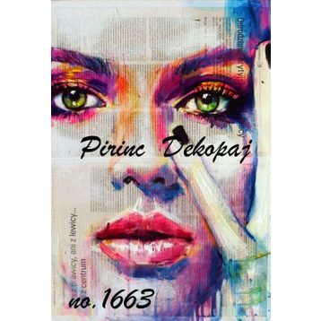 Lineart 1663 Pirinç Dekupaj Kağıdı