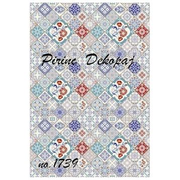 Lineart 1739 Pirinç Dekupaj Kağıdı