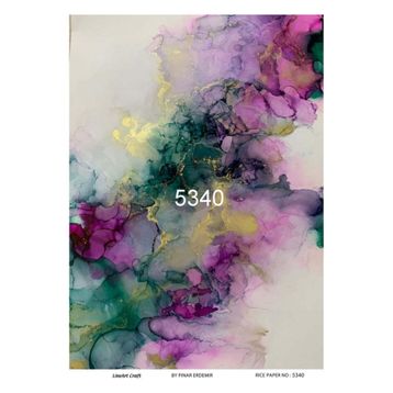 Lineart 5340 Pirinç Dekupaj Kağıdı