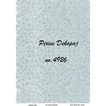 Lineart LA-4926 Pirinç Dekupaj Kağıdı