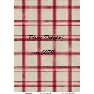 Lineart LA-5079 Pirinç Dekupaj Kağıdı