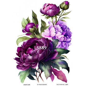 Lineart LA-5889 Pirinç Dekupaj Kağıdı