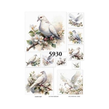 Lineart LA-5930 Pirinç Dekupaj Kağıdı
