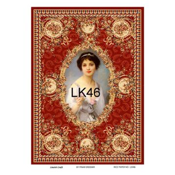 Lineart LA-LK46 Pirinç Dekupaj Kağıdı