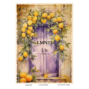 Lineart LA-LMN23 Pirinç Dekupaj Kağıdı
