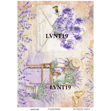 Lineart LA-LVNT19 Pirinç Dekupaj Kağıdı